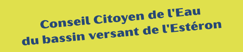 Conseil citoyen de l'eau du bassin versant de l'Estèron